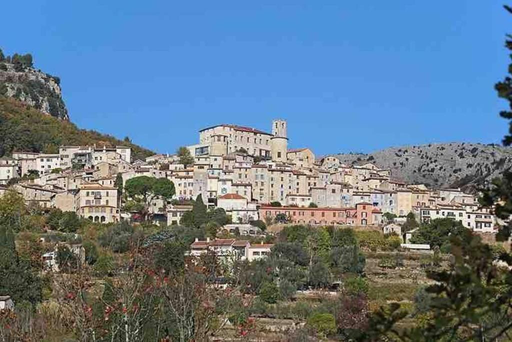 Studio Calme Et Agreable Avec Acces Jardin Partage Le Bar-sur-Loup Екстер'єр фото